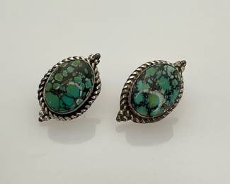 Sterling Silver Turquoise Earrings