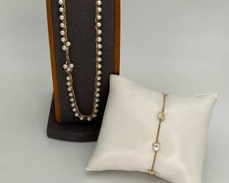 Napier Faux Pearl Necklace
