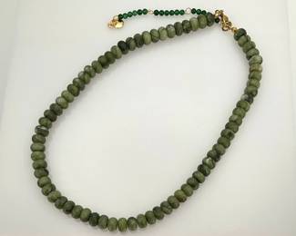 Jade Beaded Necklace