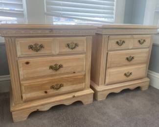 Pair of matching bedside cabinets
