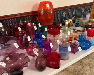 Vintage glassware 