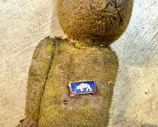 Pre-War Mohair Teddy Bear, Possible Steiff