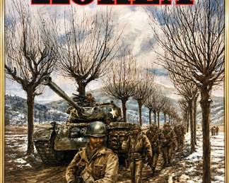 Korean War Veterans Commemorative Military Print "Honoring Those Who Served" Framed Wall Art
