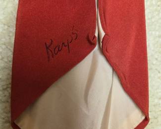 Hand-Painted Pin-Up Girl Necktie