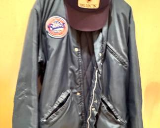 Vintage Milwaukee Brewers Satin Snap-Front Bomber Jacket