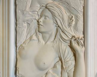 Bill Mack “Dawn” Bonded Sand Relief Sculpture
