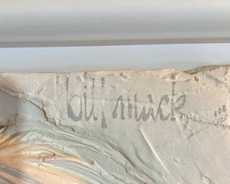Bill Mack “Dawn” Bonded Sand Relief Sculpture