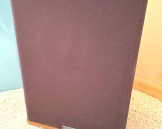 Pair of Advent Walnut Bookshelf Stereo Speakers, $150