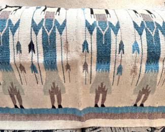 Southwestern Native American Style Woven Wall Tapestry