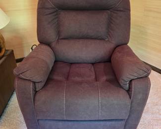 Golden Technologies Power Lift Recliner Massage Heat Chair Brown Microfiber