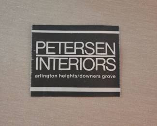 Postmodern Designer Sectional Sofa | Petersen Interiors Custom Order | Pristine Condition