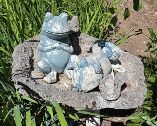 Garden frogs