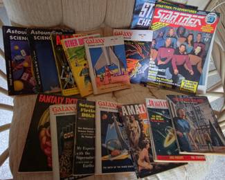 Science Fiction Reading and Magazines