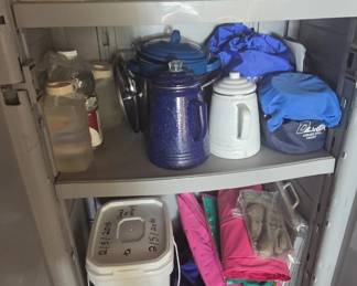 Camping Supplies and Survival Food