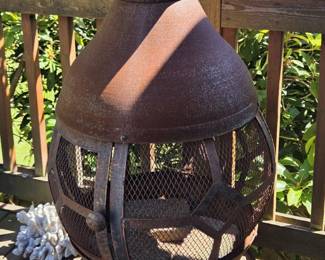 Outdoor fireplace