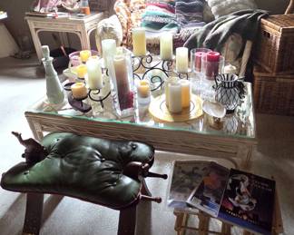 Coffee Table and Candles