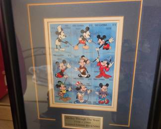 Mickey Mouse Framed