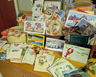 Vintage greeting cards