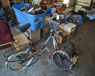 Vintage Folding Peugeot bike