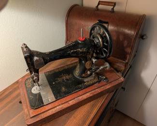 Antique Singer sewing machine
