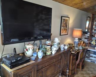 Large antique sideboard