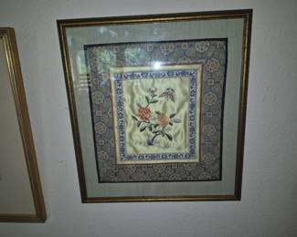 Asian Silk Painting