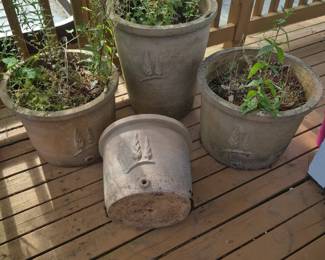 Stone ware pots