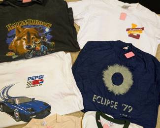 Vintage T Shirts many single stitch