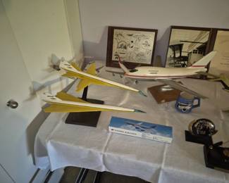 Vintage Boeing SST models