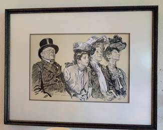 Dana Gibson print