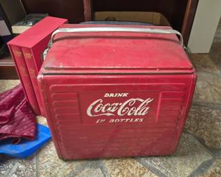 Vintage Coke cooler