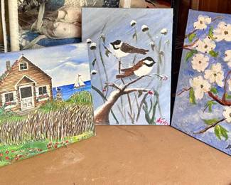 Oil paintings