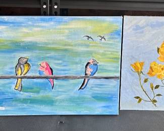 Oil paintings