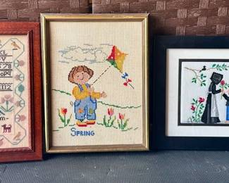 Vintage cross stitch
