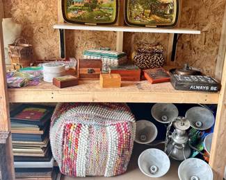 Curio boxes and modern misc