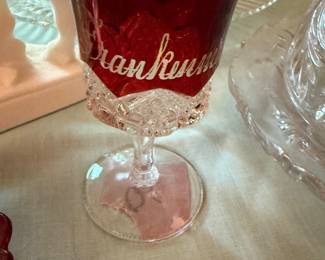 Souvenir glass