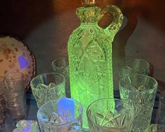 Uranium glass