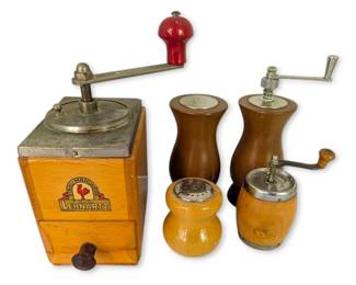 Gesmar C.A. Lehnartz Coffee Grinder, Pepper Mills, Shakers