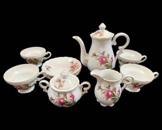 Royal Rose Fine China of Japan Tea Set