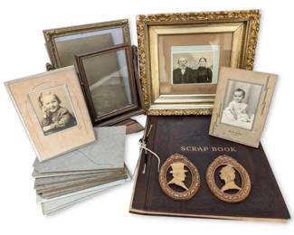 Antique Picture Frames Scrapbook
