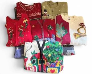 Womens Christmas Seasonal Sweaters Sizes M L