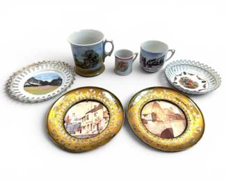 Porcelain Tea Cups Plates Bubley Terrell Co.