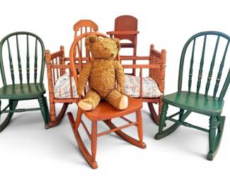 Childrens Play Furniture And Bear