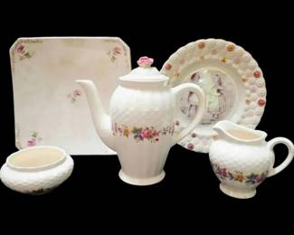 Oakwood Ambassador Ware Fondeville China Tea Set More