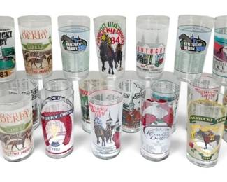 20 Kentucky Derby Glasses