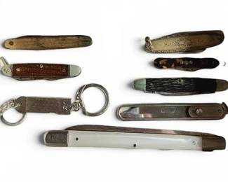 Vintage Pocket Knives Sabre, Robeson, Christy More