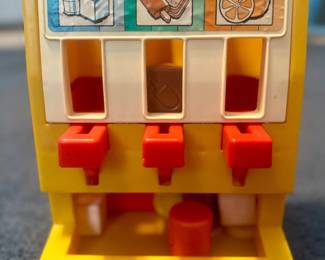 Playskool toy snack machine