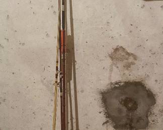 Fishing poles & tackle box
