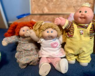 Vintage Cabbage Patch Kids dolls