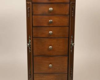 Hives Honey Antoinette Walnut Jewelry Armoire
